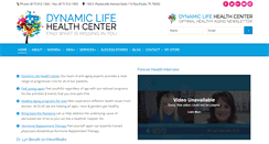 Desktop Screenshot of dynamiclifehealthcenter.com